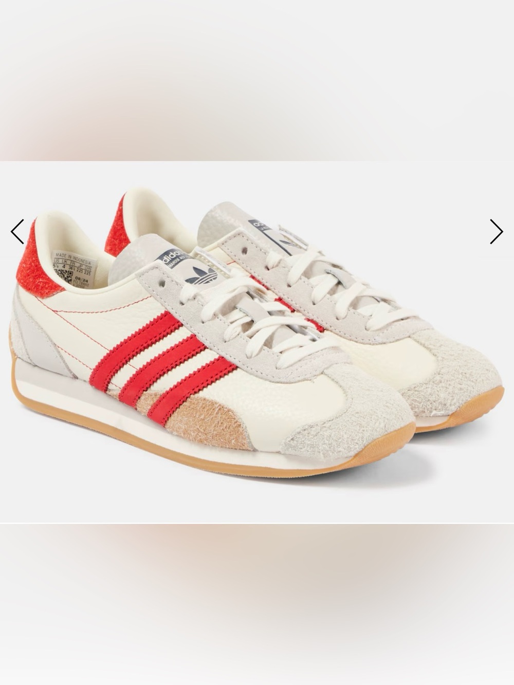 Adidas Country OG W Off White/Scarlett/Gray